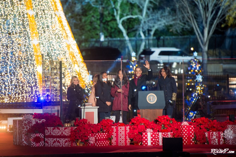 President's Park Plays Host To 2015 National Christmas Tree Lighting